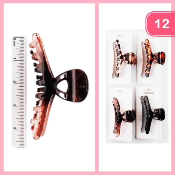 HAIR CLAW CLIP (12 UNITS)