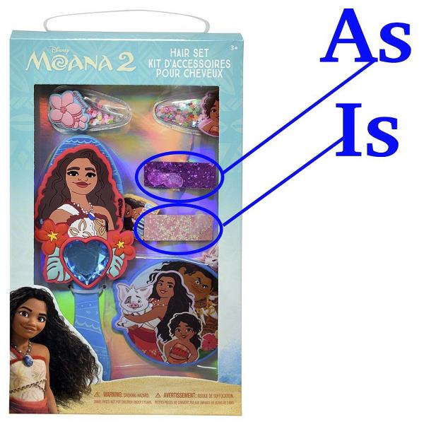 MOANA HAIR ACCESSORY SET