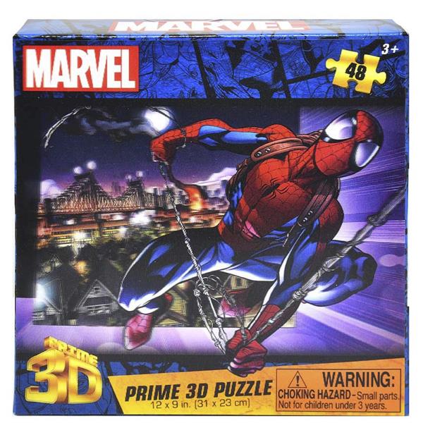 SPIDERMAN 48PC PRIME 3D PUZZLE