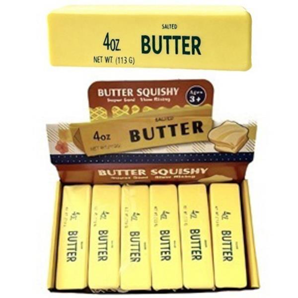 BUTTER SQUISHY SQUEEZE TOY (12 UNITS)