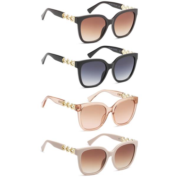 ROUND SQUARE DESIGN SUNGLASSES 1DZ