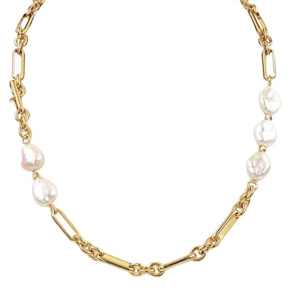 BAROQUE PEARL CHAIN