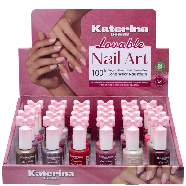 KATERINA BEAUTY LOVABLE NAIL ART POLISH (24 UNITS)