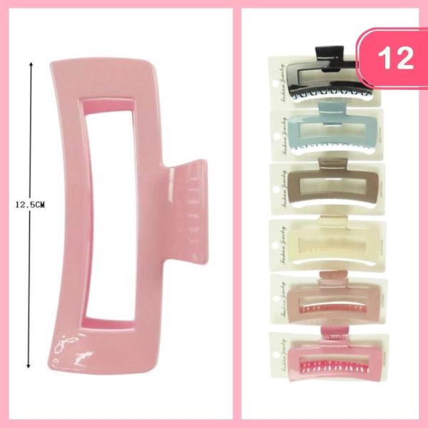 HAIR CLAW CLIP (12 UNITS)