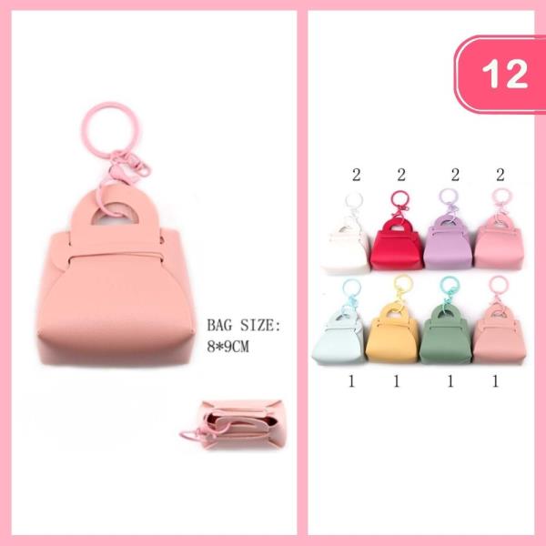 MINI HANDBAG KEYCHAIN (12 UNITS)