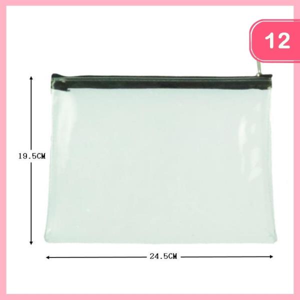 CLEAR POUCH (12 UNITS)