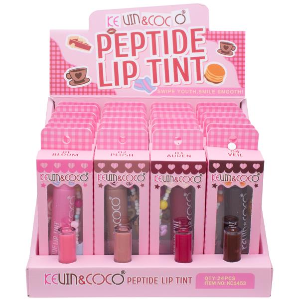 KEVIN AND COCO PEPTIDE LIP TINT (24 UNITS)
