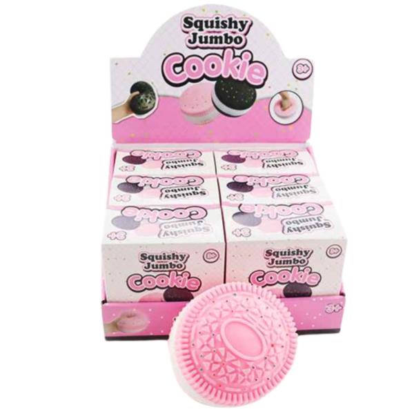 ETA-7/10 12 CM JUMBO SQUISHY COOKIE TOY (6 UNITS)
