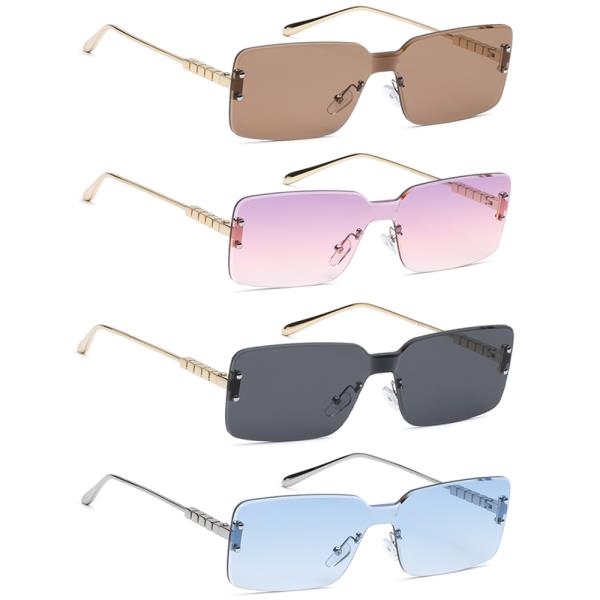 SQUARE COLOR SUNGLASSES 1DZ