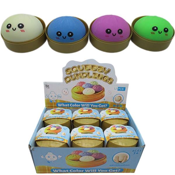 ETA-7/31 DUMPLING SQUISHY SQUEEZE TOY (12 UNITS)