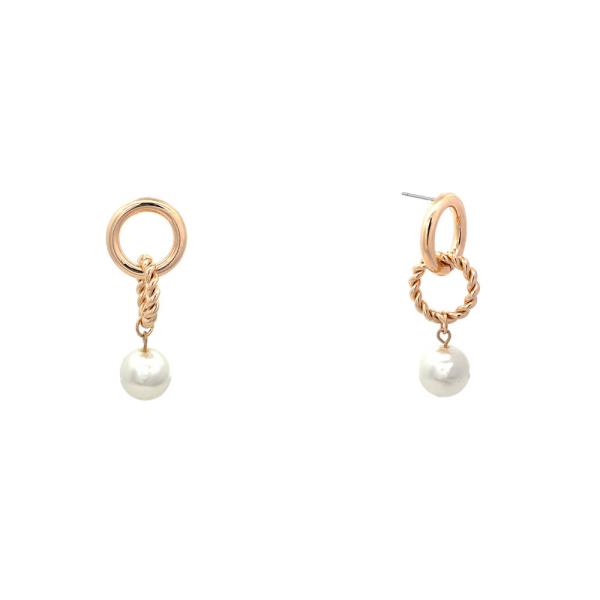 PEARL DROP EAR CUFF