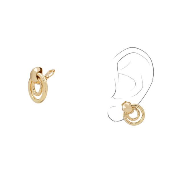 METAL SWIRL EAR CUFF