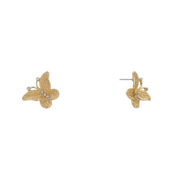 METAL BUTTERFLY EAR CUFF
