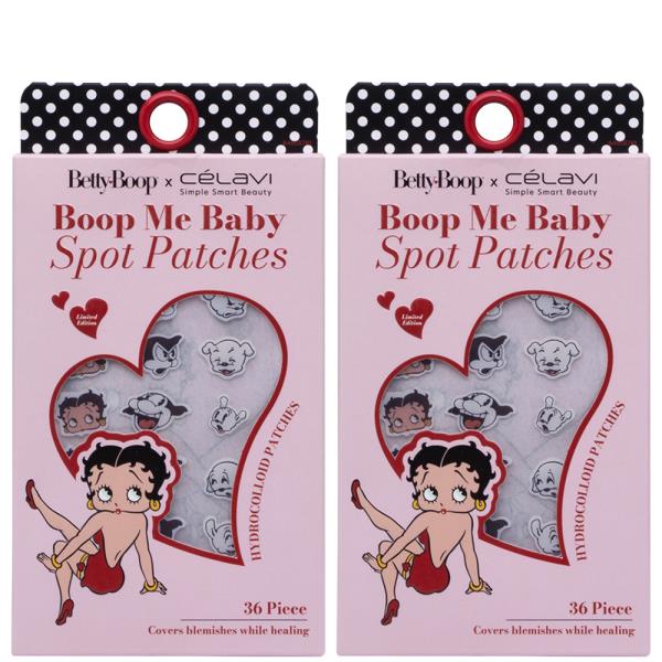 CELAVI X BETTY BOOP BOOP ME BABY 36PC HYDROCOLLOID PATCHES (2 UNITS)