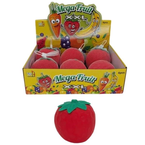 MEGA FRUIT STRAWBERRY SQUISHY SQUEEZE (6 UNITS)