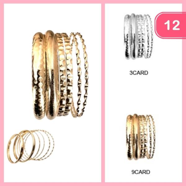 BANGLE BRACELET (12 UNITS)