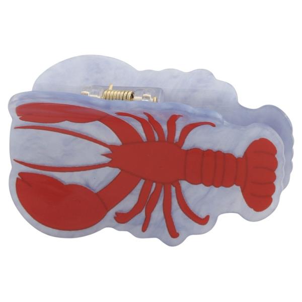 RESIN LOBSTER HAIR CLAW CLIP