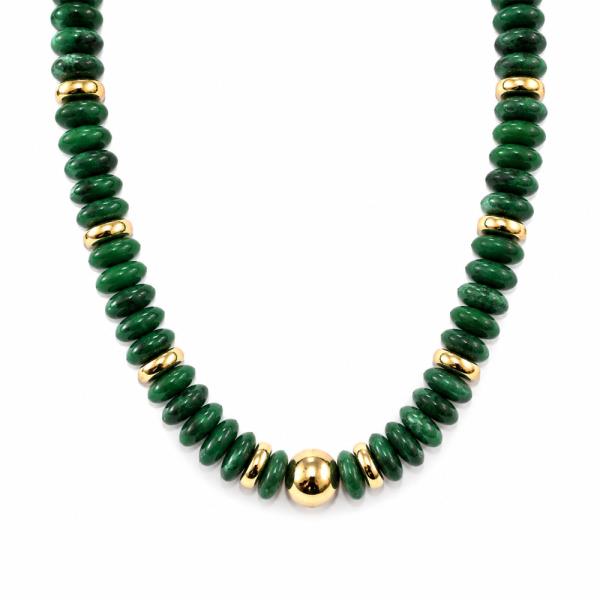 HEISHI BEADED NECKLACE