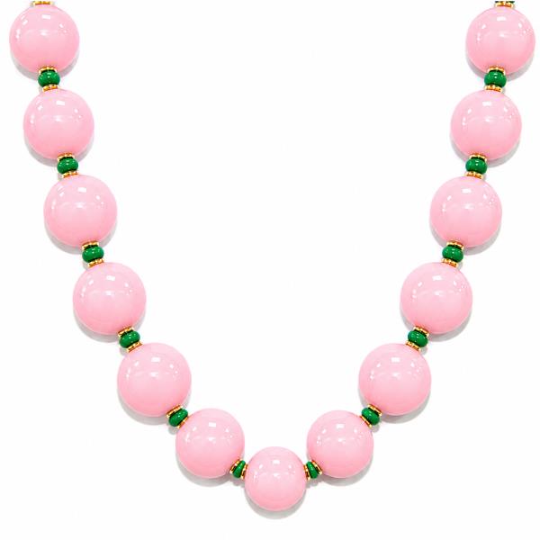 ROUND BEADED NECKLACE