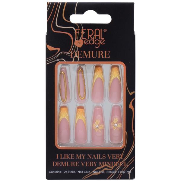 FERAL EDGE DESIGN NAIL DECORATION SET