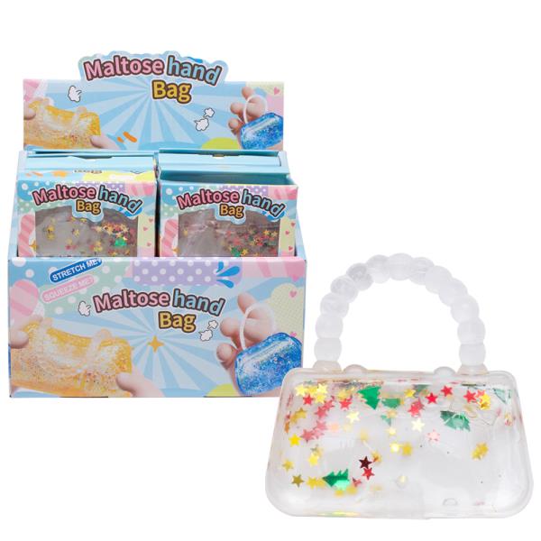 MALTOSE HANDBAG SQUISHY SQUEEZE TOY (12 UNITS)
