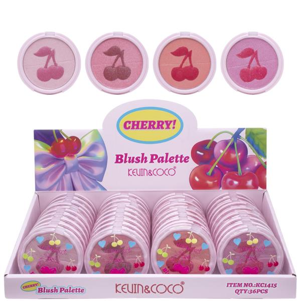 KEVIN AND COCO CHERRY BLUSH PALETTE (36 UNITS)