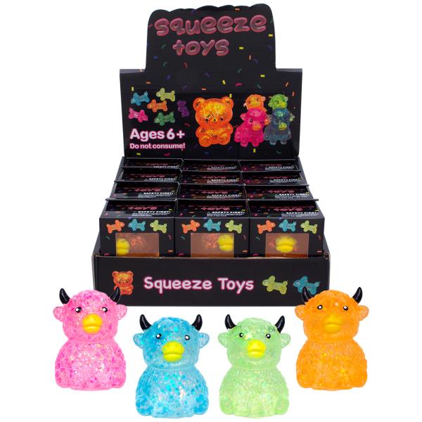 CUTE SQUISHY SQUEEZE TOY (12 UNITS)