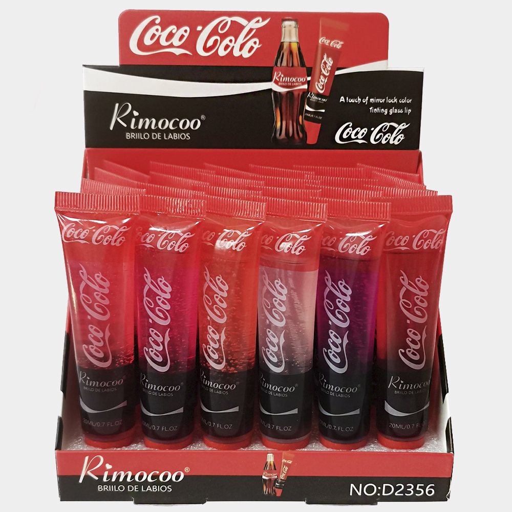 COCO RIMOCOO BRIILO DE LABIOS TINTING GLOSS LIP (24 UNITS