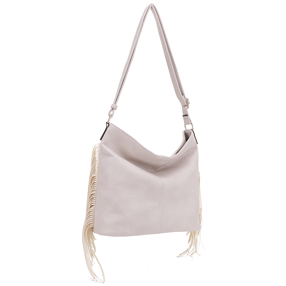 Plain Crossbody Hobo Bag