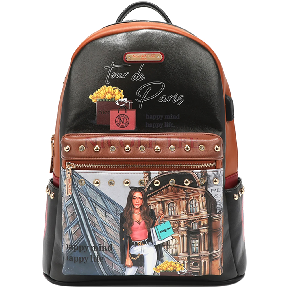 Nicole lee hot sale backpack purse