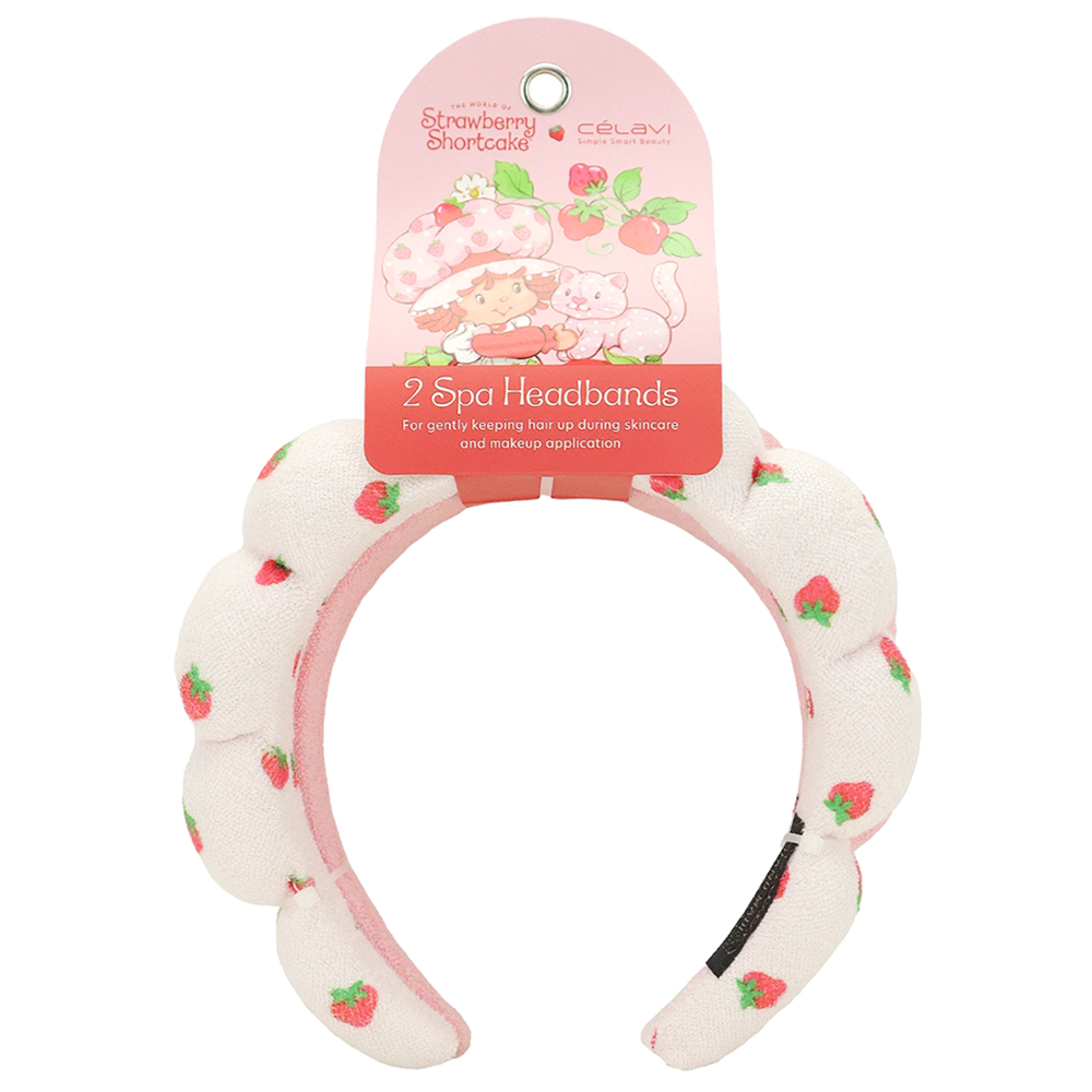 Strawberry Shortcake Spa Headband Pack Strawberry Shortcake Spa Headband Pack