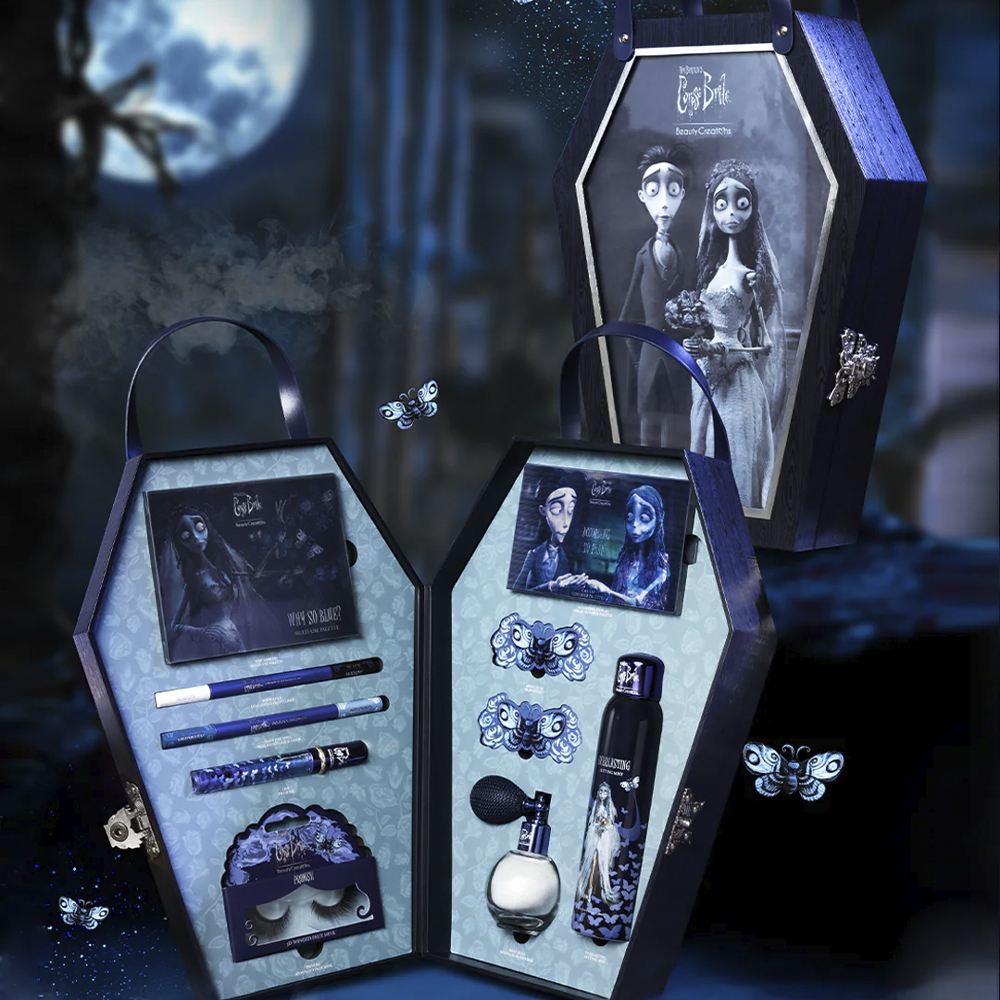 TIM BURTON`S CORPSE BRIDE X BEAUTY CREATIONS COLOR COSMETICS